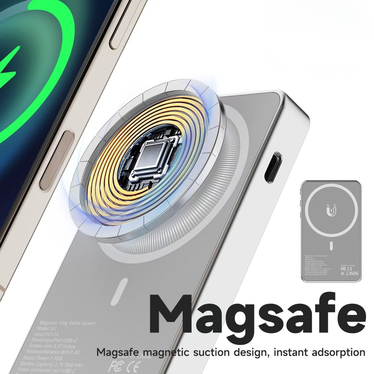 Magnetic Selfie Monitor Pro™