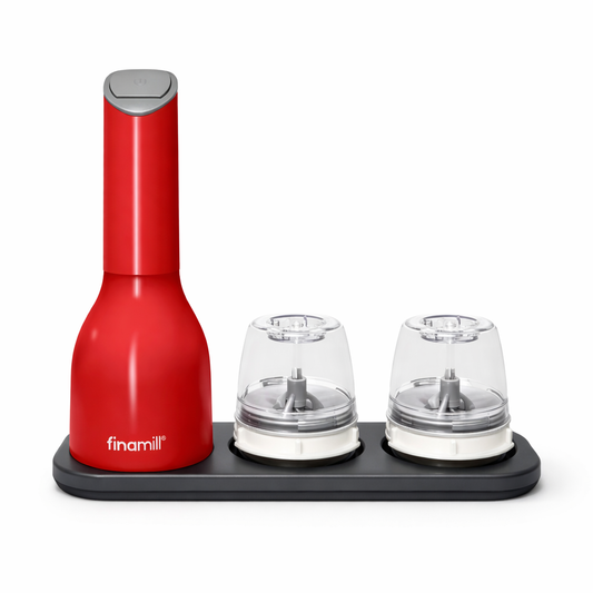 Electric Spice Grinder Set – One-Touch & Changeable Pods