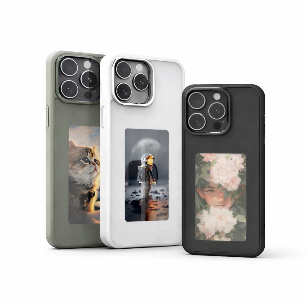 Smart Display Phone Case – NFC E-Ink Technology