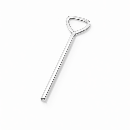 Anti-Wrinkle Glass Straw – Reusable Closed-Tip