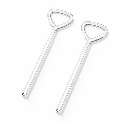 Anti-Wrinkle Glass Straw – Reusable Closed-Tip
